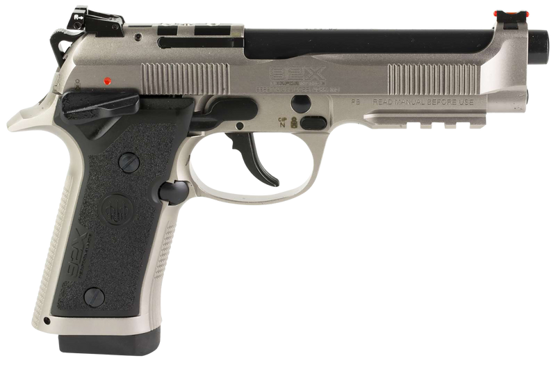Beretta 92X Performance Carry Optic 9mm 4.9" 10rd Pistol, Nistan - J92XPC020