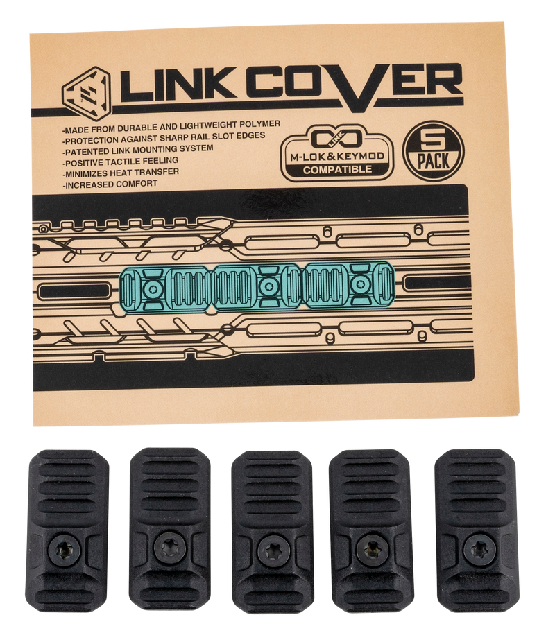Strike Industries M-LOK Link Cover, Black - LINKCOVER