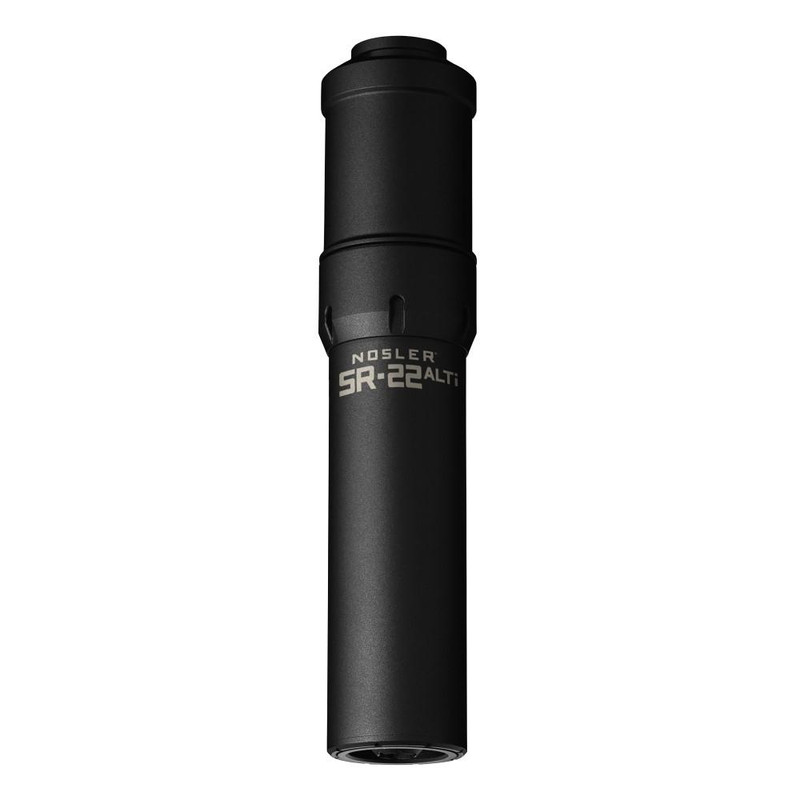 Nosler SR-22 ALTi Suppressor, Black - NOS 90600