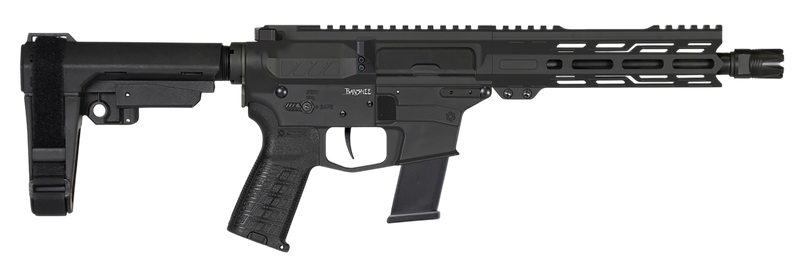 CMMG Banshee MK10 10mm Auto 8" 15rd AR Pistol, Black Armor Cerakote - 10A570FAB