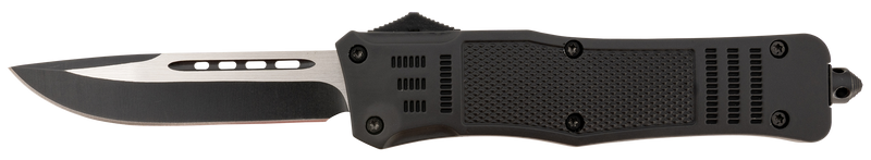 Steel River Knives Spartan Folding Knife, Black/Silver - T620BDP