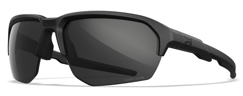Wiley X Jakl Eye Protection, Matte Black Frame with Gray Lens - CHJKL02