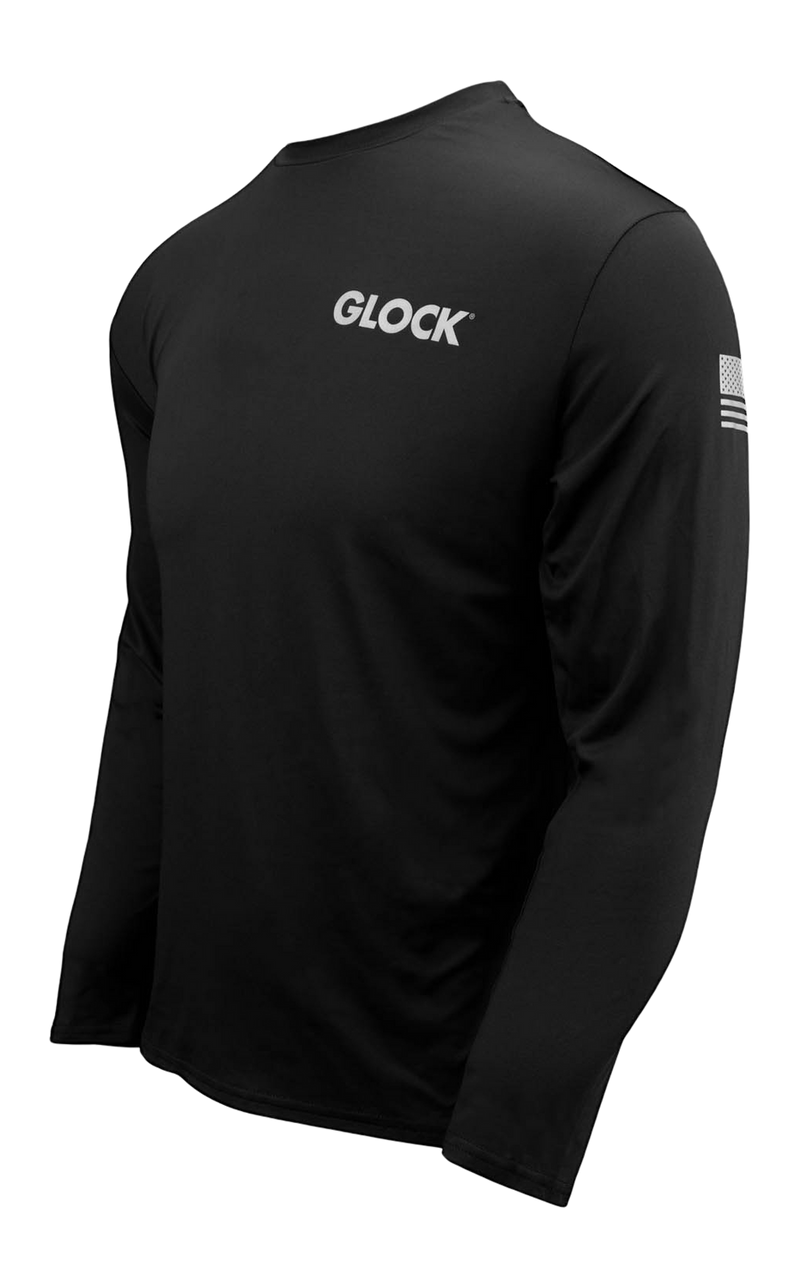 Glock Long Sleeve Performance Shirt, Black - AP96431