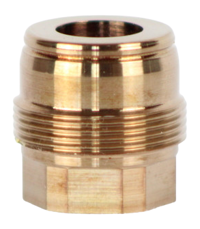 Fuqua Precision Machining Whistling 46C Muzzle Brake, 5/8x24 Stainless Steel - WBH4658X24SSHT