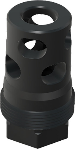 Comstock Armory Muzzle Brake Compact 1/2-28 9mm - MBC-12-9