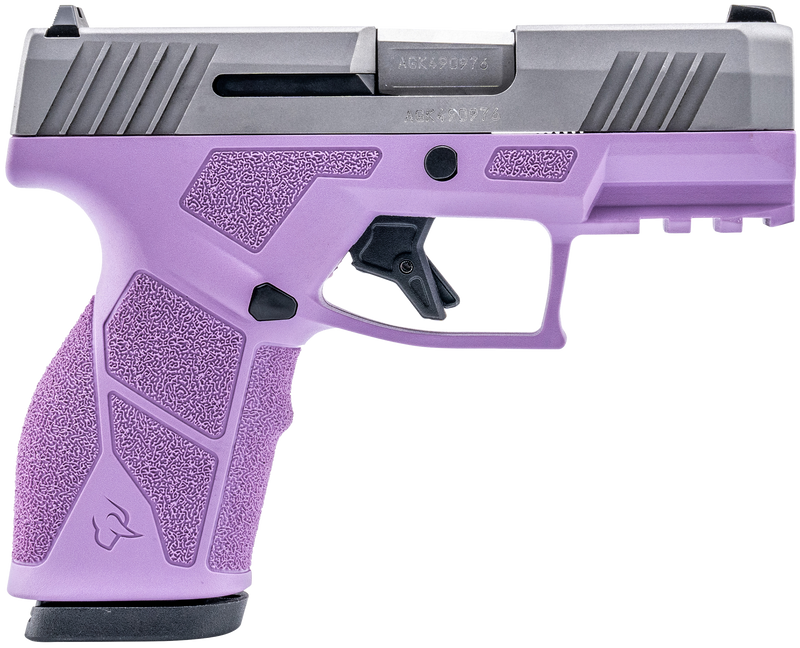 Taurus GX2 9mm 3.38" 10+1 Handgun, Light Purple/Stainless - 1-GX2939LP-10