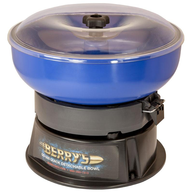 Berry's Mfg QD-500 Vibratory Tumbler with Detachable Bowl - 00356