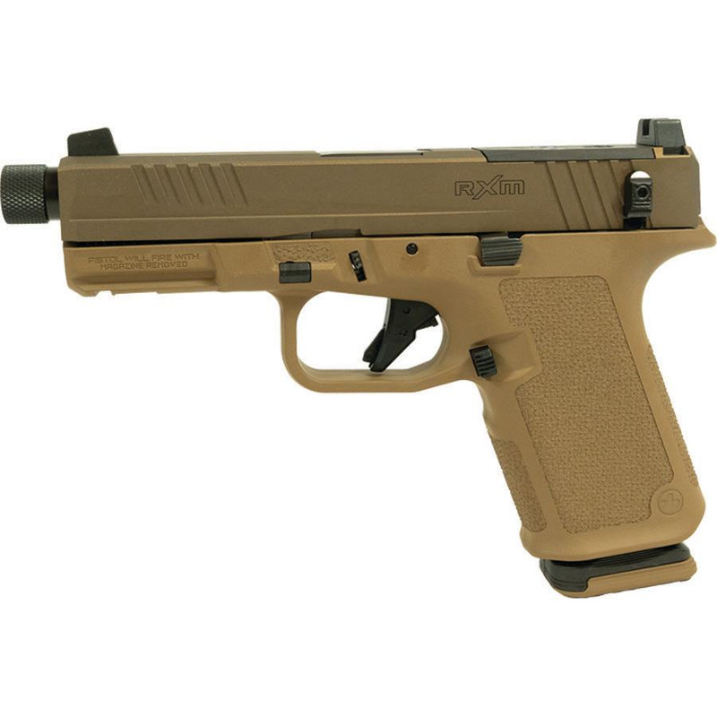 Ruger RXM 9mm Luger 4.5" 15rd Handgun, Black Tan - 19446