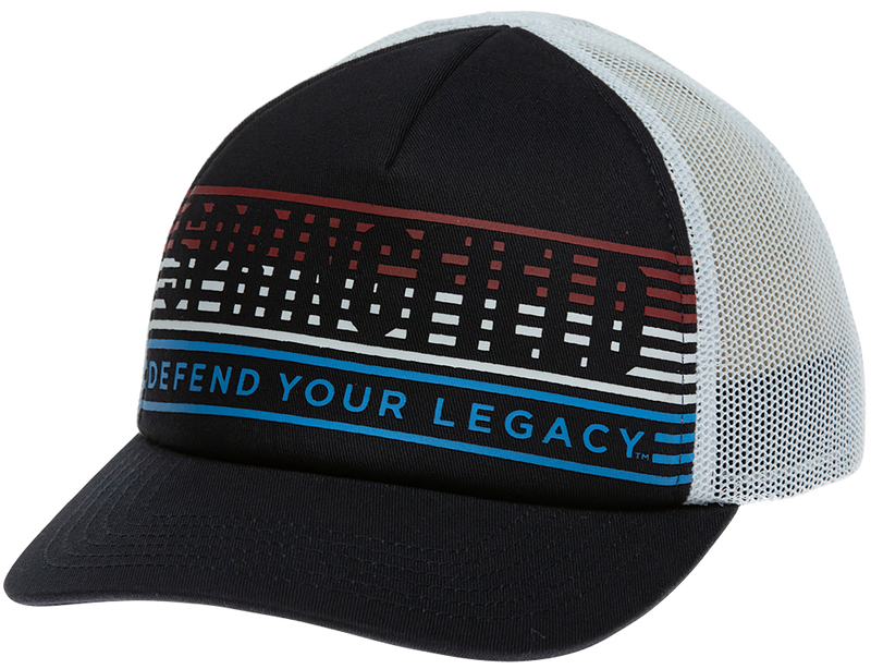 Springfield Armory Retro 80's/90's Trucker Hat Navy/White - GEP2380