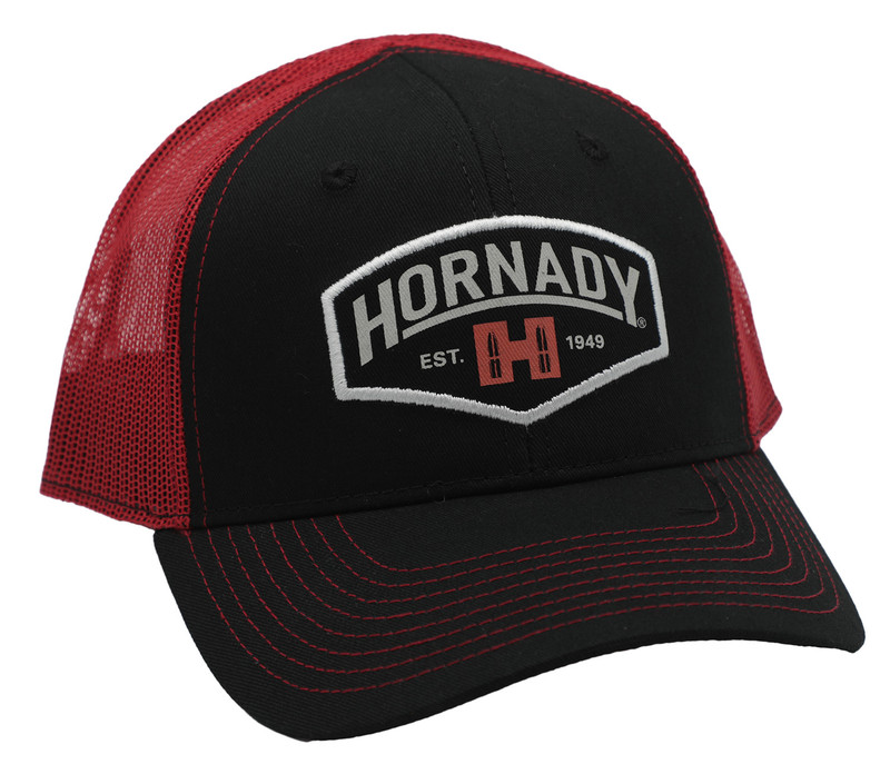 Hornady Established Mesh Cap Black/Red - 99214