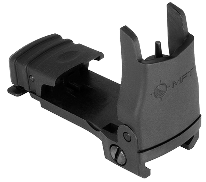 Mission First Tactical Flip Up Front Sight, Black - BUPSWF
