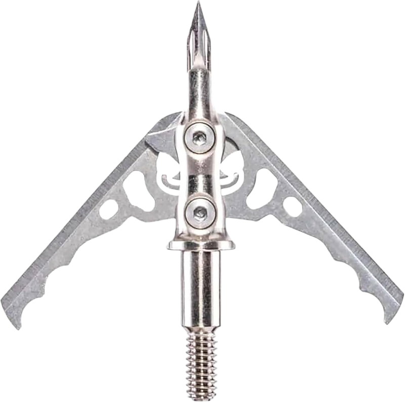 Rage Hypo 2 Broadhead, Stainless Steel - R60006