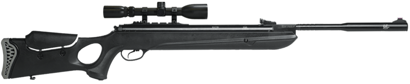 Hatsan Mod 130S Vortex QE 30 Caliber Air Rifle 10.6" Break-Action, Black Synthetic - HC130S30VORTQE