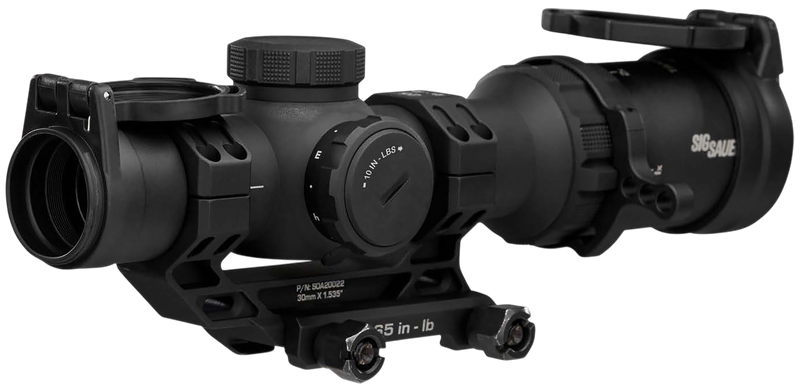 Sig Sauer Tango-MSR Compact 1-10x24mm FFP Illuminated BDC Riflescope, Matte Black - SOTMC11002