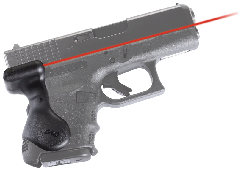 Crimson Trace G-Series Lasergrips for Glock Gen3 26/27/28/33/39, Black - 011340