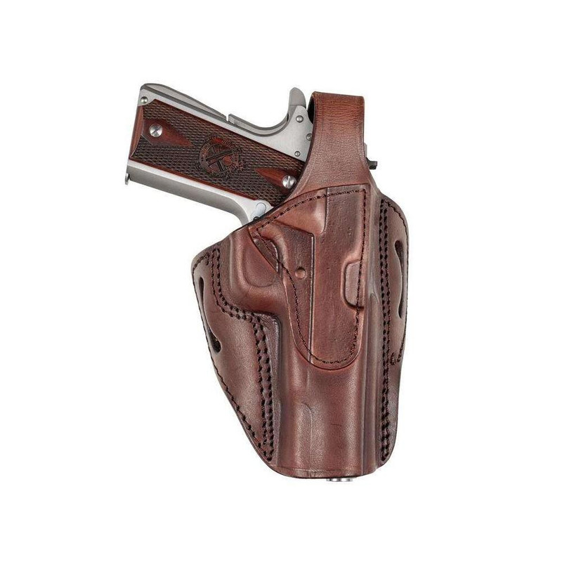 Tagua TX 1836 Holster for S&W J Frame/Ruger LCR/Bodyguard 38 Brown Right Hand - TX-BH3-022