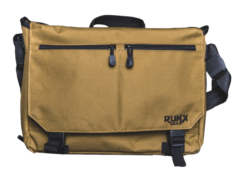 Rukx Gear Discrete Carry Business Bag Tan Shoulder - ATICTBBT