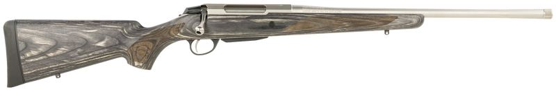 Tikka T3x Laminated 300 Win Mag 22" Stainless Threaded Bolt-Action Rifle, Gray Laminate - JRTXG33122MT