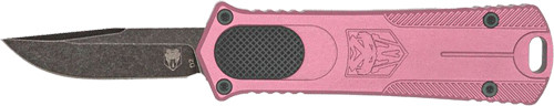 Cobratec California 952 OTF Knife, Pink - CALI952GEN2PNKDNS