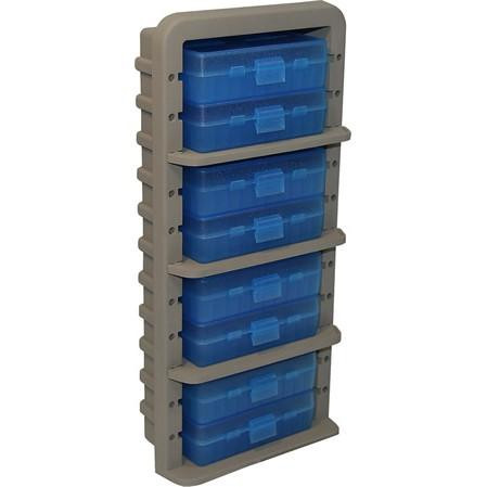 MTM Ammo Rack with 8 P50-9M-24 Ammo Boxes 9mm Storage - AR9M