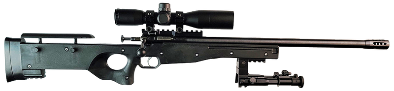 Crickett Precision Rifle 22 LR 16.125" 1rd Bolt-Action Rifle, Blued/Black - KSA2159