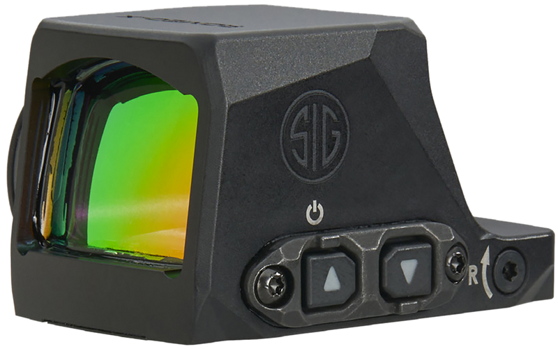 Sig Sauer Romeo-X Enclosed Compact 1x24 Circle Dot Red Dot Sight, Black - SORX1400