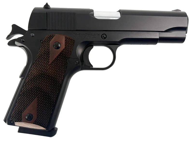 Tisas 1911 Tanker .45 ACP Semi-Auto Pistol Wood Grips - 10100140