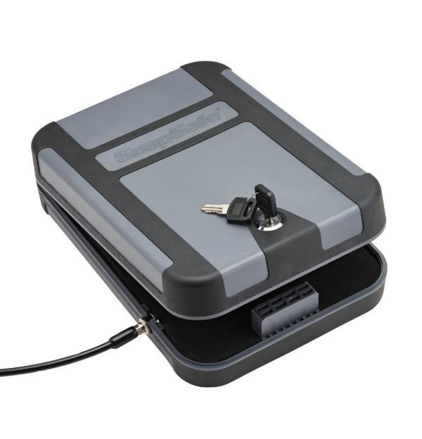 SnapSafe TrekLite Lock Box XL Key Entry, Gray/Black - 75212