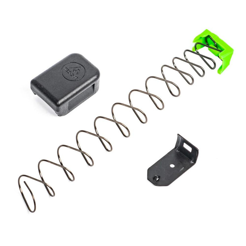 Mec-Gar Plus-2 Adapter Set for Glock 9mm Full Size Magazines, Black - F42354-SET-BLK