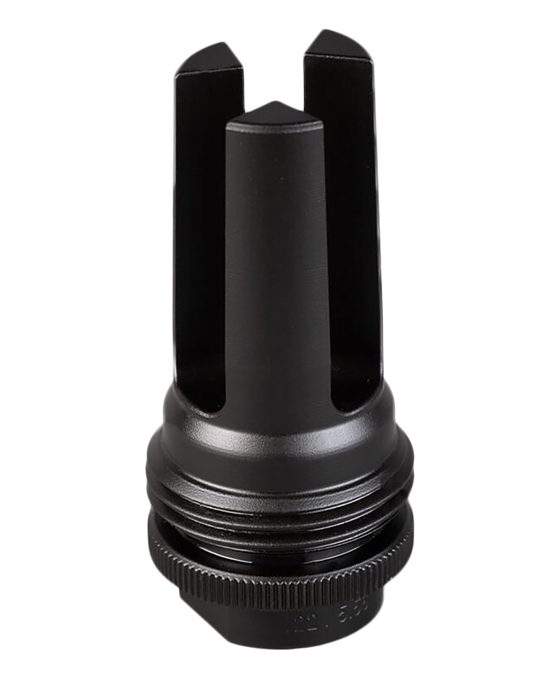 SilencerCo ASR Flash Hider, 5.56 NATO, 1/2x28 Thread, Black Steel - AC141