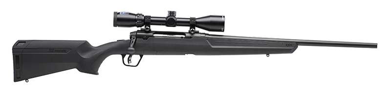 Savage Arms Axis II XP Compact 6.5 Creedmoor 20" 4rd Bolt-Action Rifle with Scope, Black - 57477