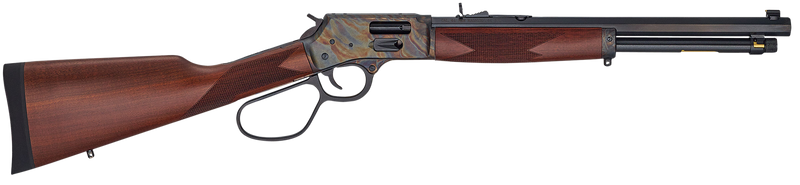Henry Big Boy Carbine Side Gate .44 Magnum 16.5" 7rd Lever Action Rifle, Color Case Hardened - H012GRCC