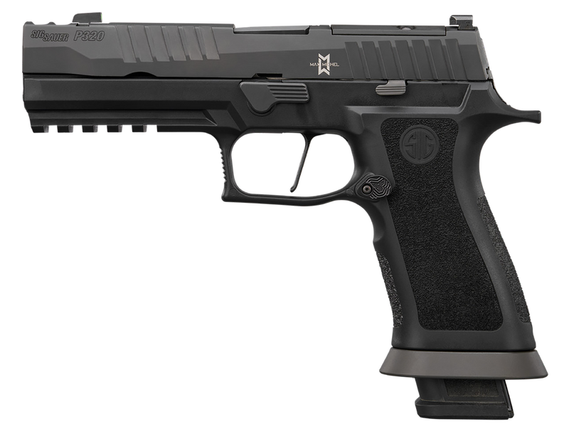 Sig Sauer P320 Max 9mm 3.9" 10rd Pistol, Matte Black DLC - 320XF9MAXM10