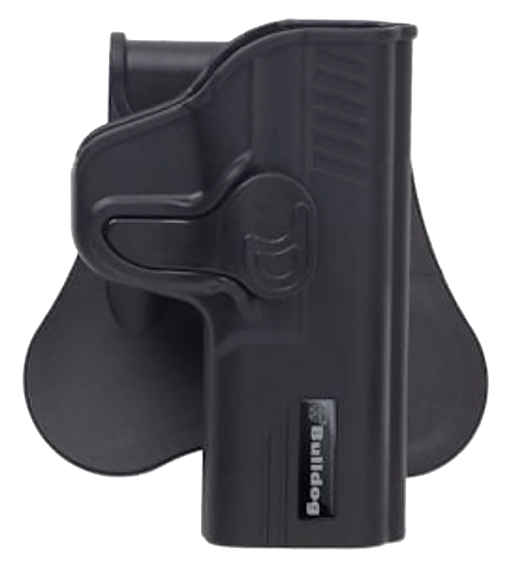 Bulldog Rapid Release OWB Paddle Holster, Black - RRRMAX9