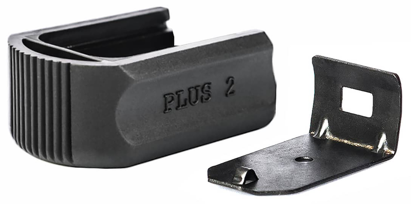 Mec-Gar Plus-2 Adapter Set Black Aluminum/Polymer Magazine Accessory - F42099SET