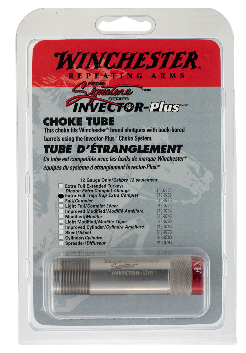 Winchester Invector Plus Signature 12 Gauge Skeet Choke Tube, Stainless Steel - 6130773