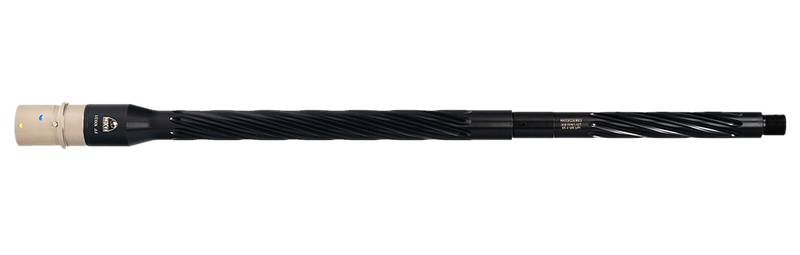 Faxon Firearms Match 308 Win 20" Spiral Fluted Barrel, Black Salt Bath Nitride - 10B810R20SHQ5RNP3