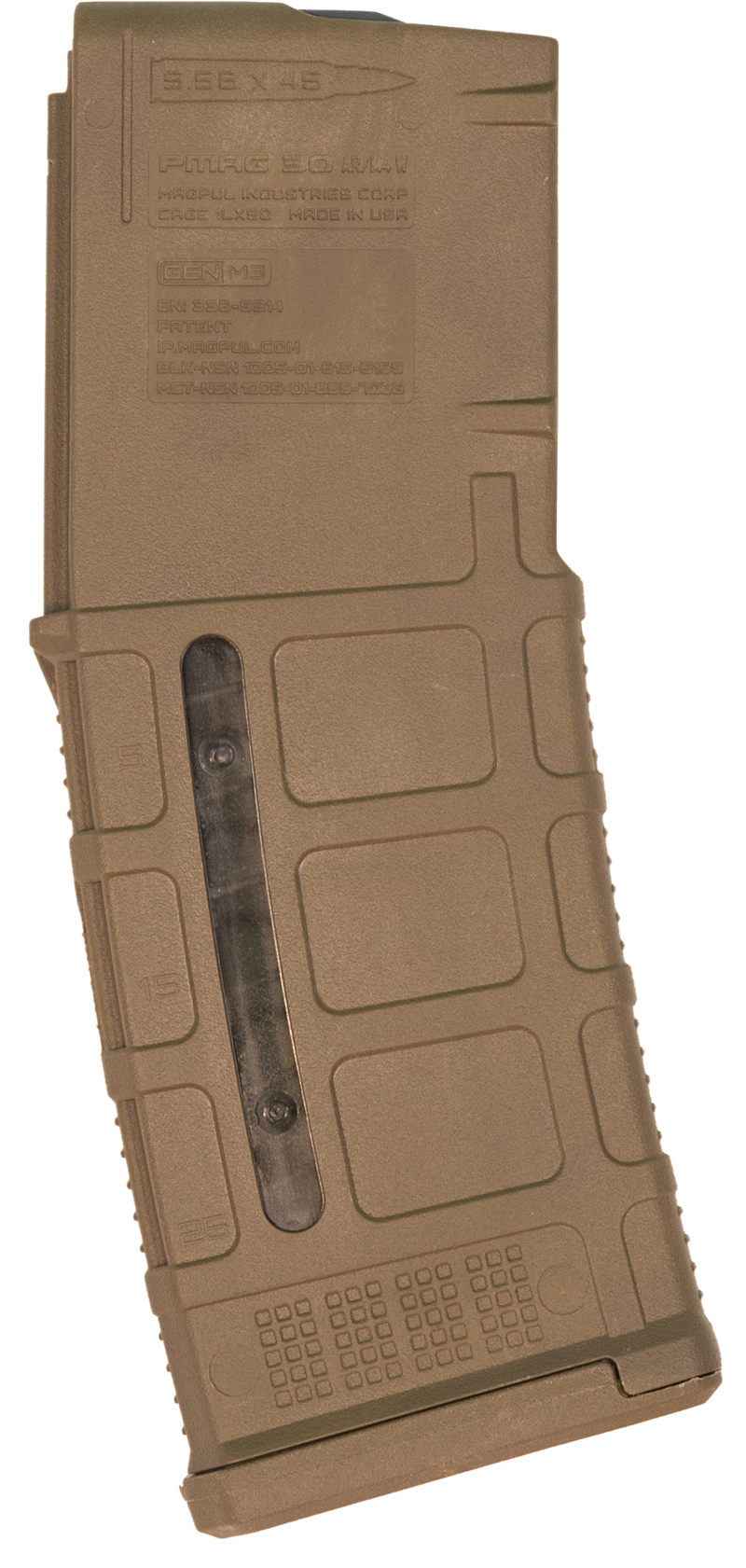 Magpul PMAG M3 5.56 NATO 30rd Rifle Magazine, Coyote Tan - MAG556MCT