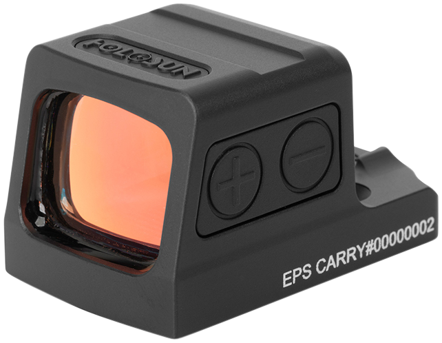 Holosun EPS 1x 2 MOA Green Dot Reflex Sight, Black - EPS-GR-2