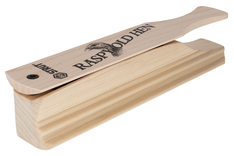 Hunters Specialties HS Strut Raspy Old Hen Box Call, Brown - HSSTR100179