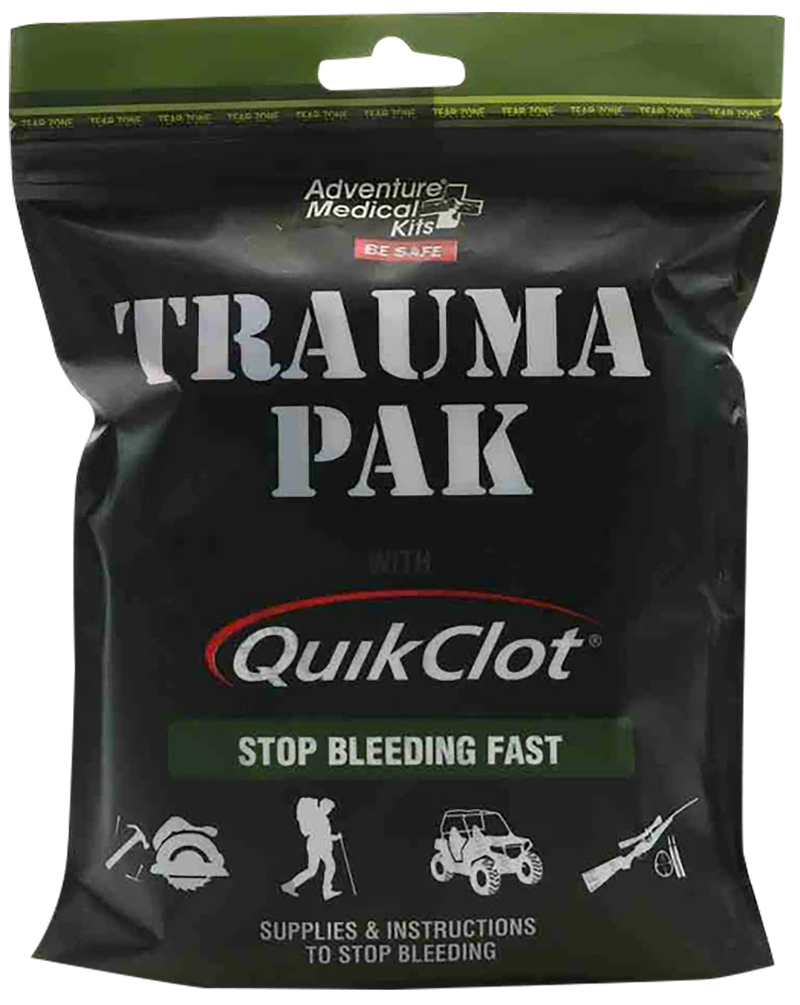 Adventure Medical Kits Trauma Pak QuikClot Stop Bleeding Zeolite, Black - 20640292