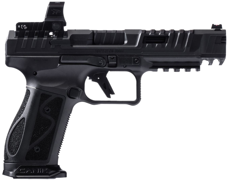 Canik SFx Rival-S Darkside 9mm 5" 18+1 Semi-Auto Pistol, Black - HG7607N