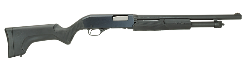 Stevens 320 Security 12 Gauge 18.5" 5+1 Pump Action Shotgun, Matte Black - 19486