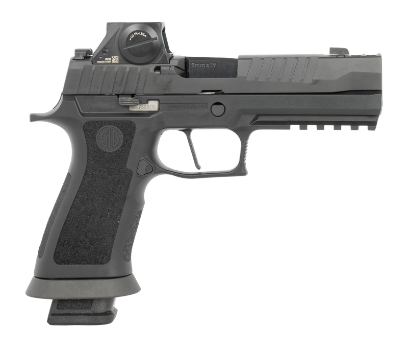 Sig Sauer P320 M.O.D. 9mm 3.9" 21+1 Pistol, Matte Black DLC - 320XF9MODRXSL