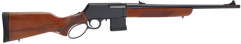 Henry Supreme Lever Action Rifle 223 Rem/5.56 NATO 10+1 18" Blued Walnut Stock, Black - H023223