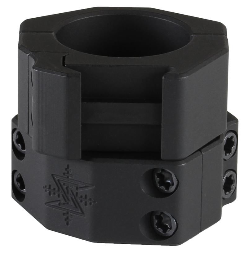 Seekins Precision 30mm Medium Scope Rings, Matte Black - 0010620006
