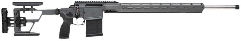 Sig Sauer Cross PRS 6mm Creedmoor 24" 10+1rd Bolt-Action Rifle, Concrete Gray - CROSS-6MM-24B-PRS