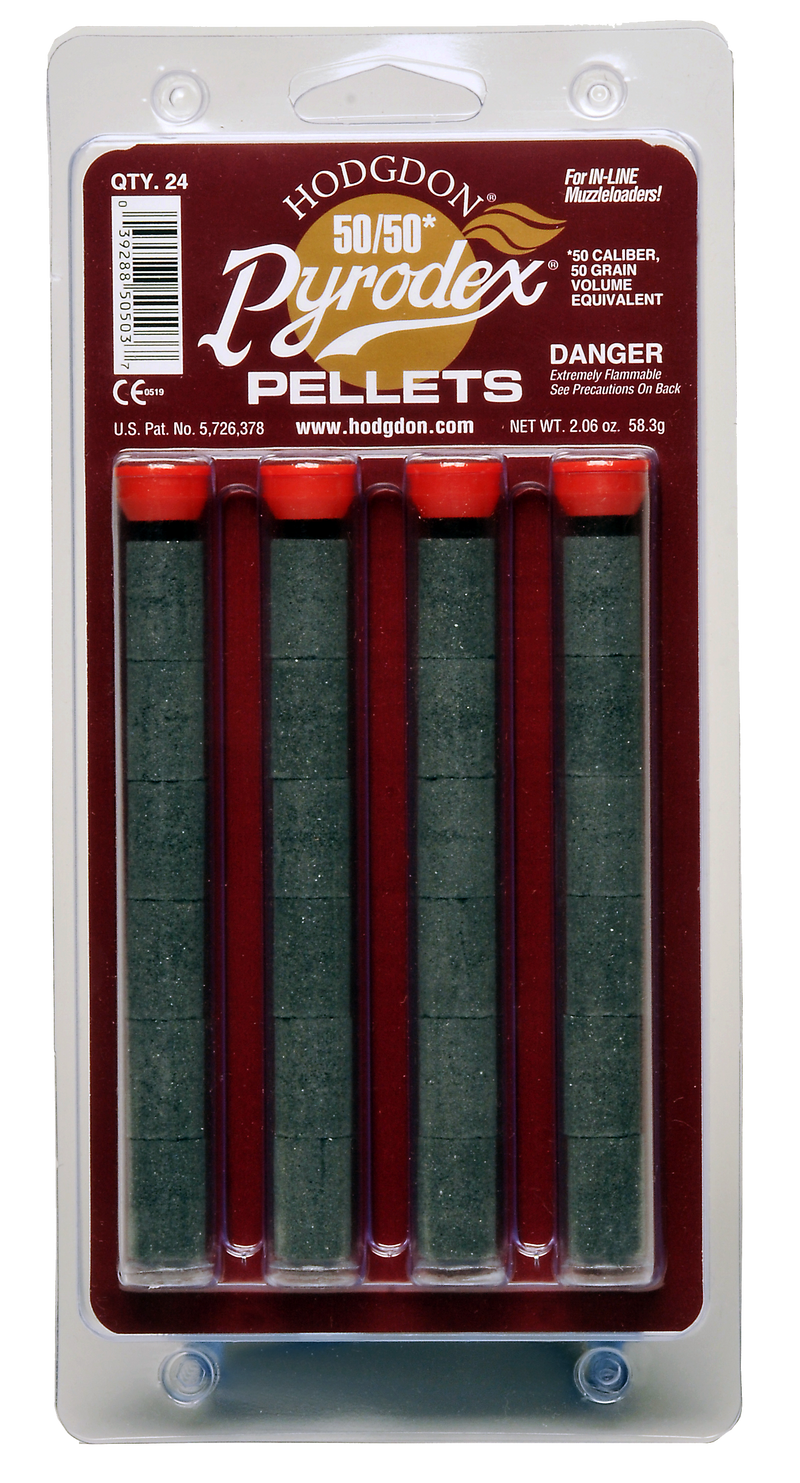 Hodgdon Pyrodex 50/50 Pellets 50 Grain Muzzleloading Powder - BP5050