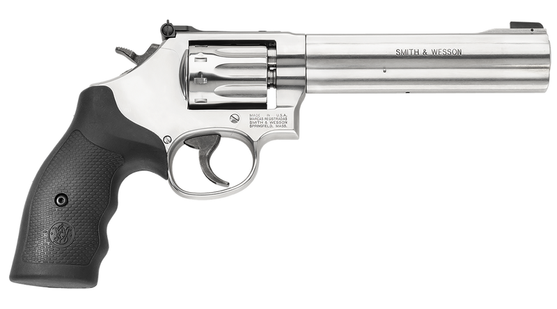 Smith & Wesson Model 617 .22 LR 6" 10rd Revolver, Satin Stainless Steel - 160578