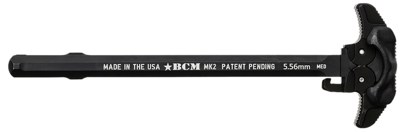 Bravo Company MK2 Ambidextrous Charging Handle, Large Latch, Black - GFHMK2LRGAMBI